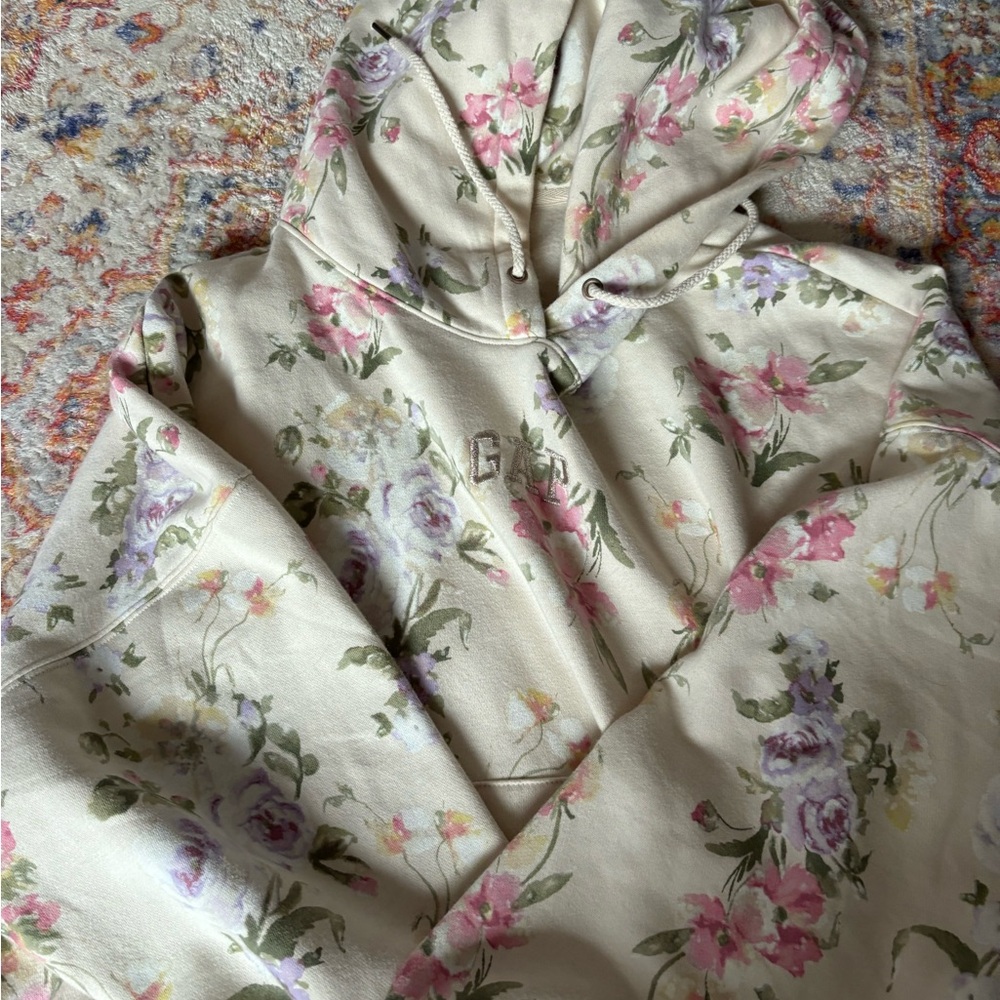GAP x Loveshackfancy floral hoodie